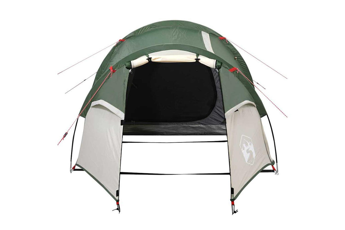Vidaxl Camping Tent Tunnel 2-person Green Waterproof-5