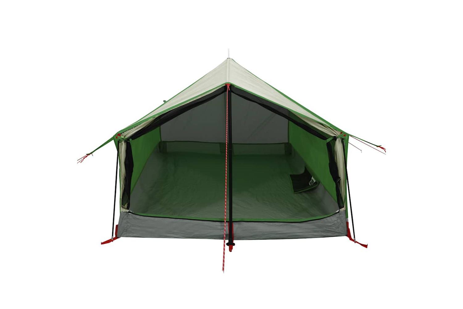Vidaxl Camping Tent 2-person Green Waterproof-5