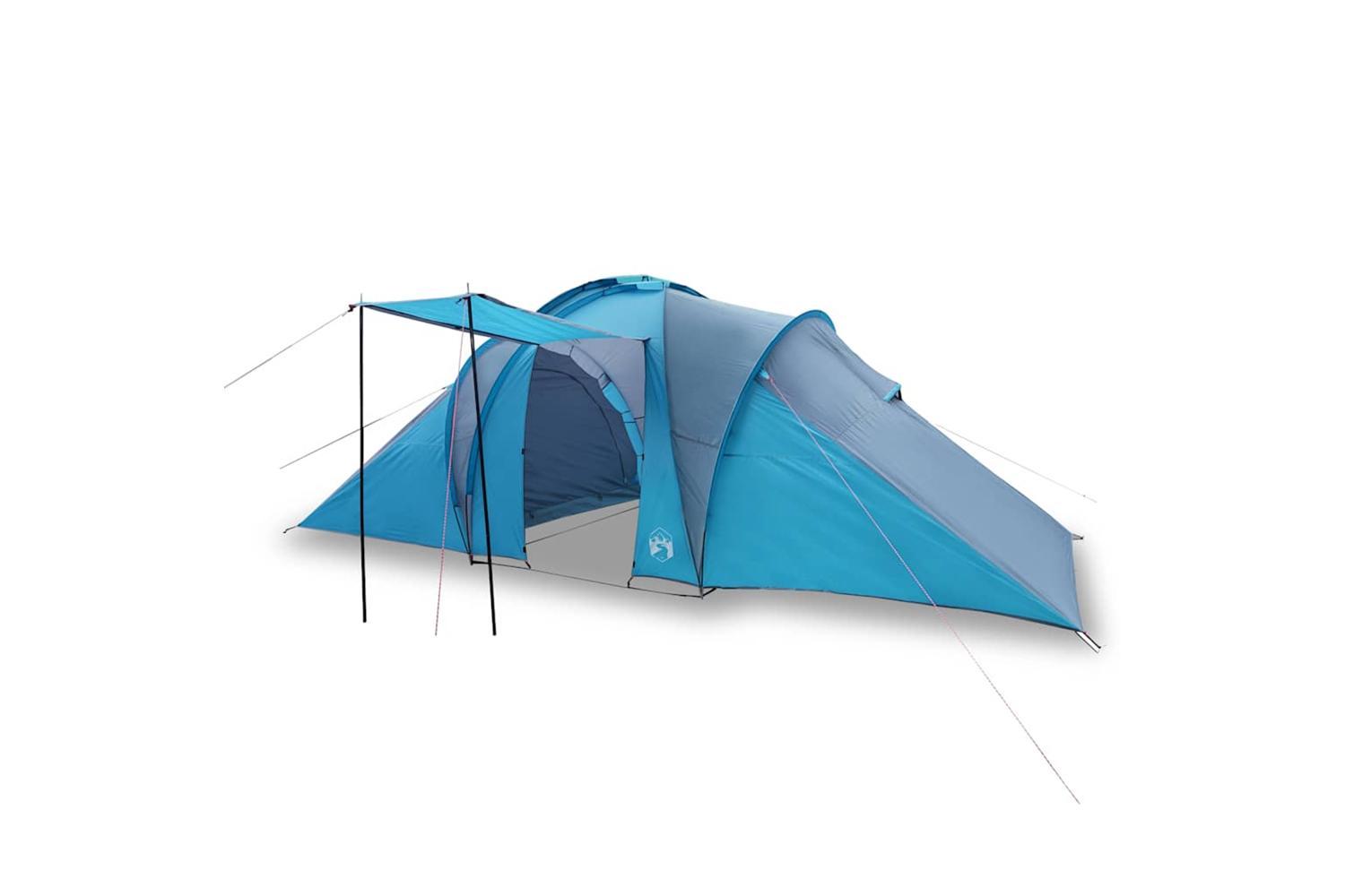 Vidaxl Family Tent Dome 6-person Blue Waterproof-2