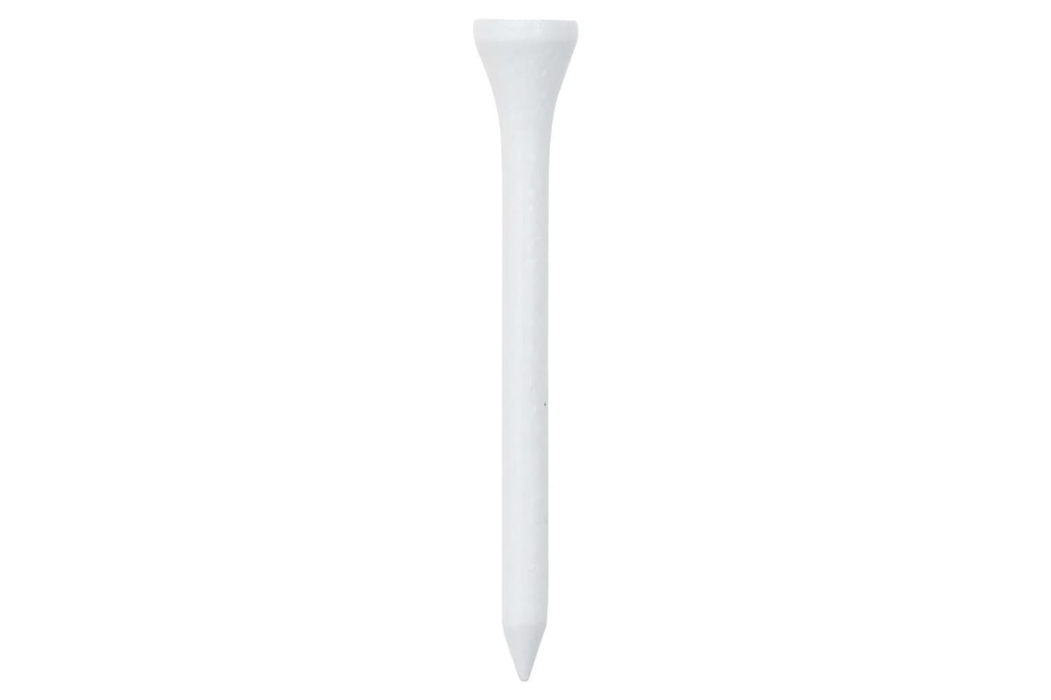 Vidaxl Golf Tees 1000 Pcs White 83 Mm Bamboo