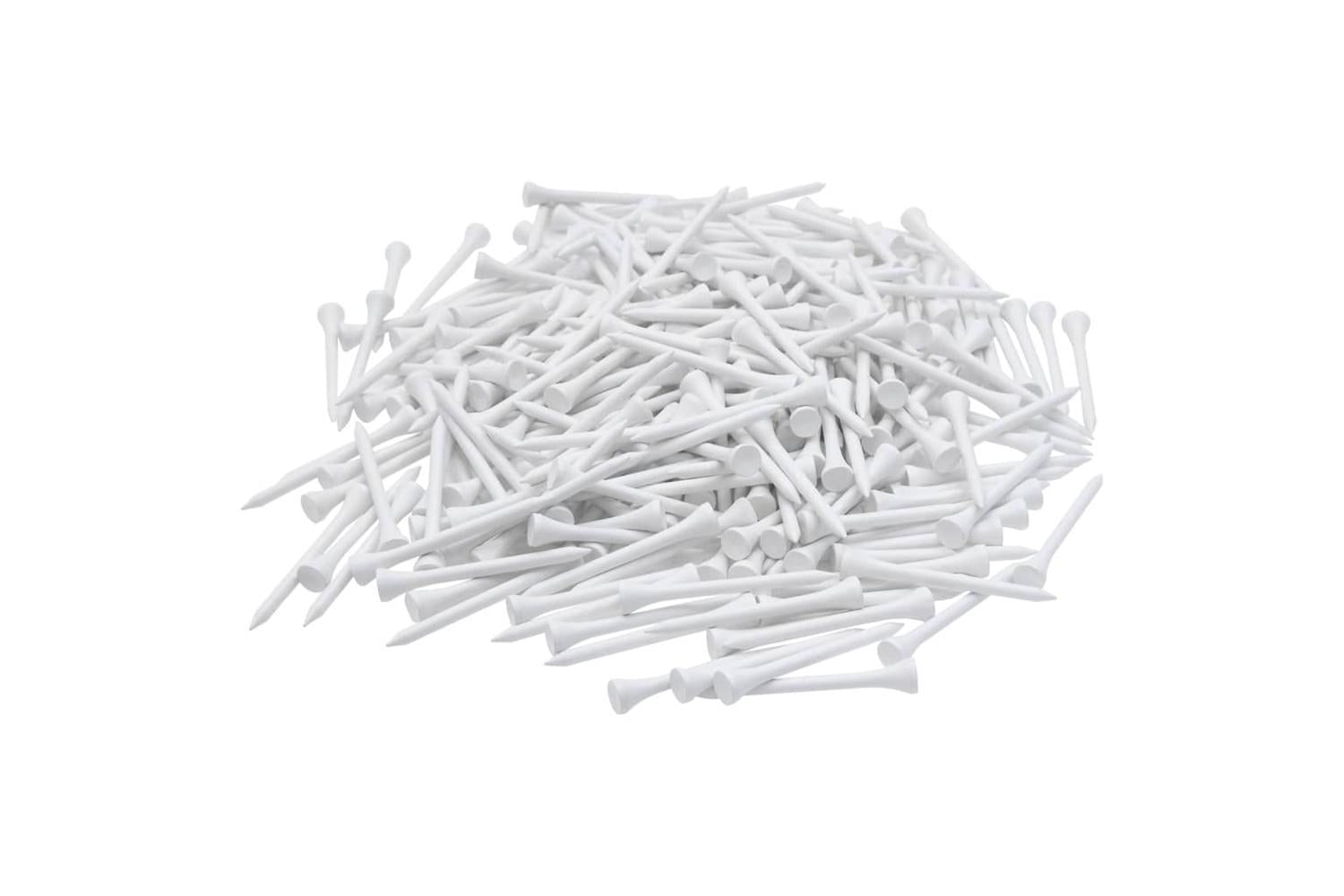 Vidaxl Golf Tees 1000 Pcs White 83 Mm Bamboo-4