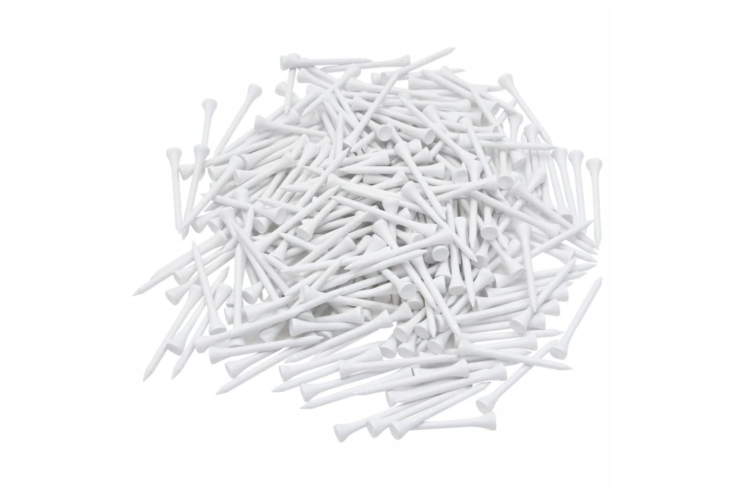 Vidaxl Golf Tees 1000 Pcs White 83 Mm Bamboo-5