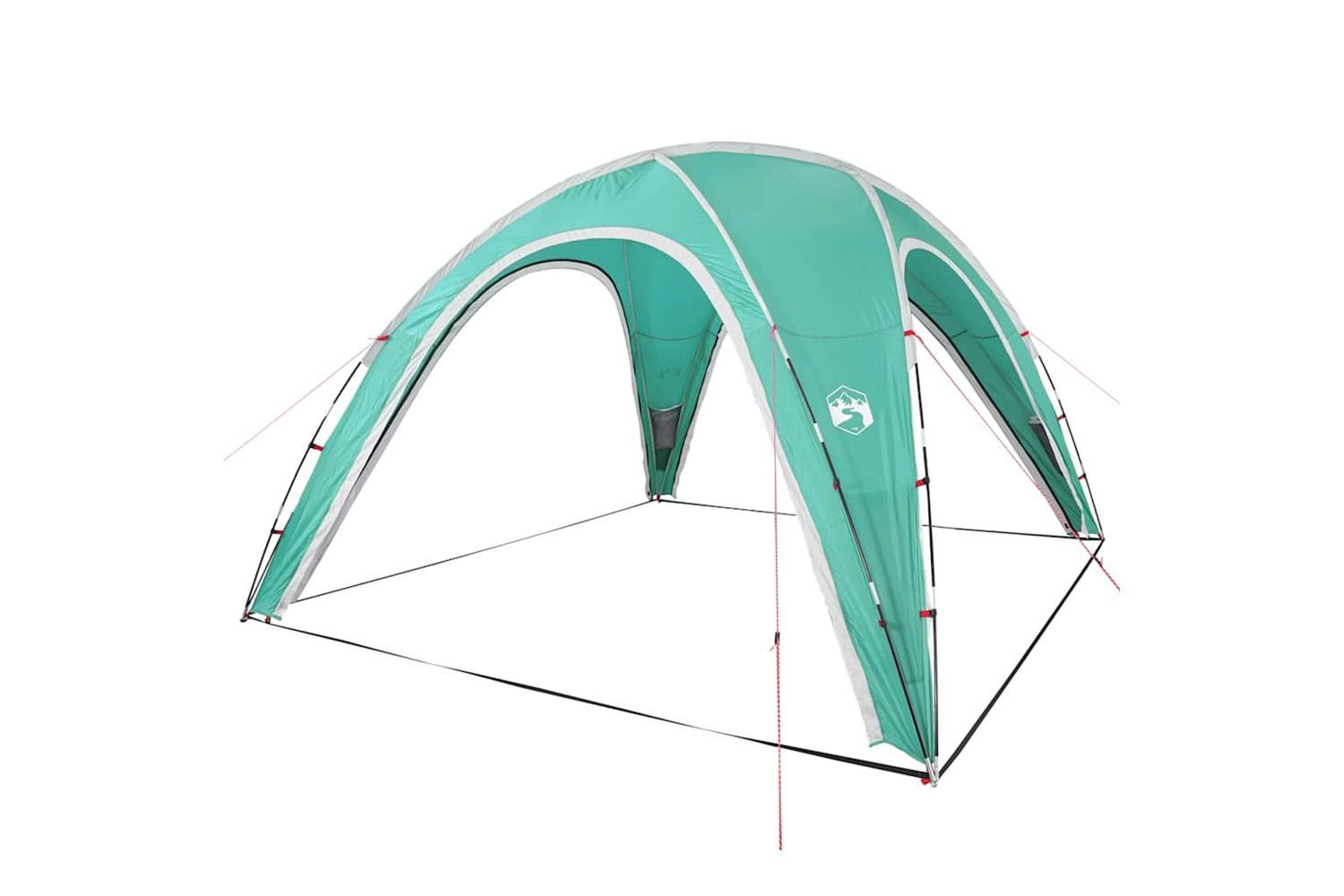 Vidaxl Party Tent Green Waterproof-6