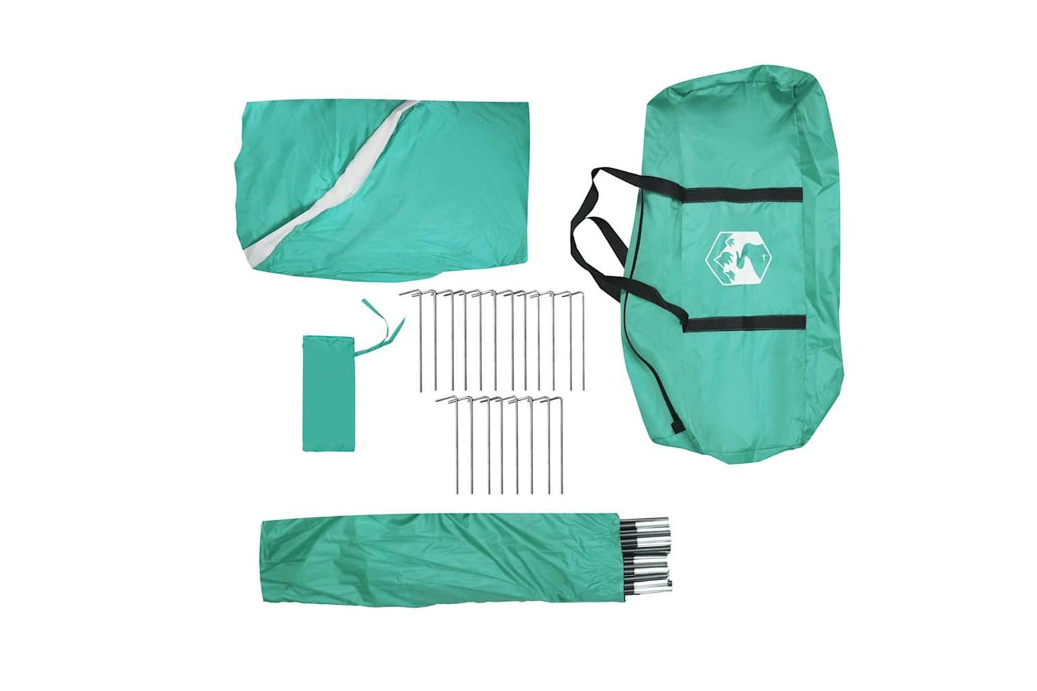 Vidaxl Party Tent Green Waterproof-9