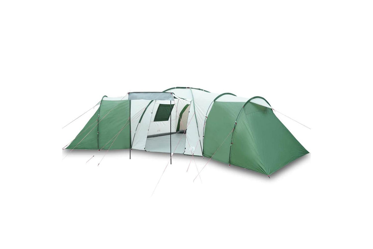 Vidaxl Family Tent Dome 12-person Green Waterproof