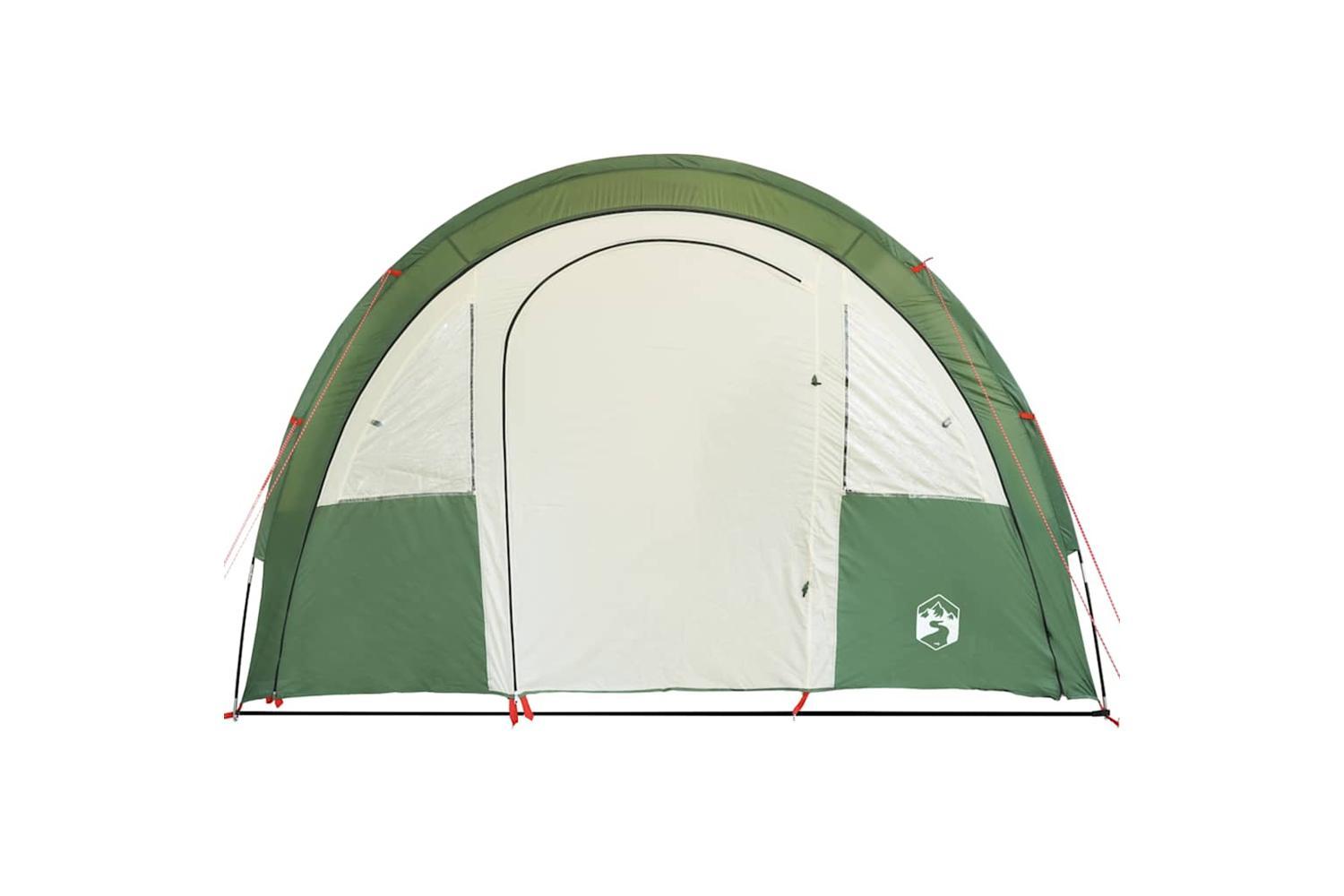 Vidaxl Camping Tent Tunnel 4-person Green Waterproof-6