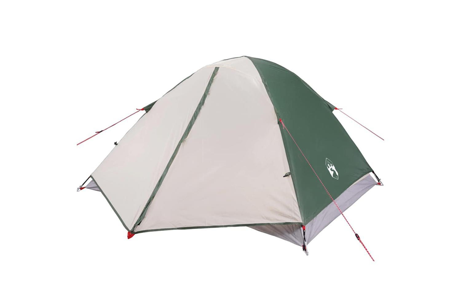 Vidaxl Camping Tent Dome 3-person Green Waterproof-5