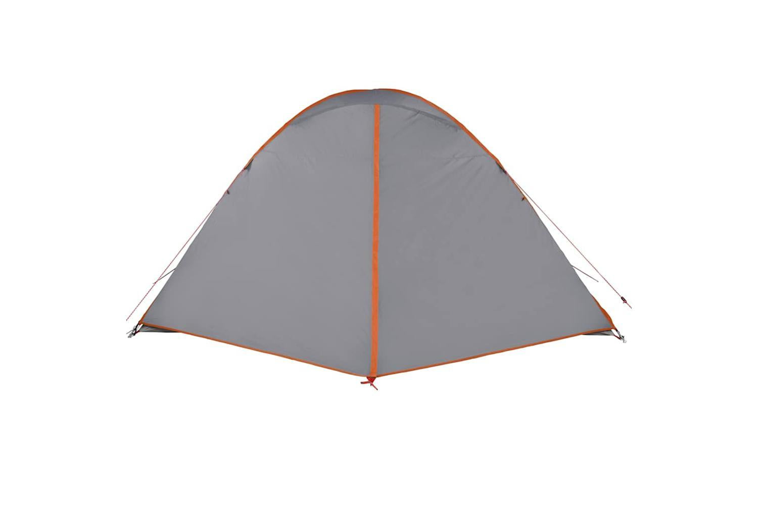 Vidaxl Camping Tent Dome 6-person Orange Waterproof-7
