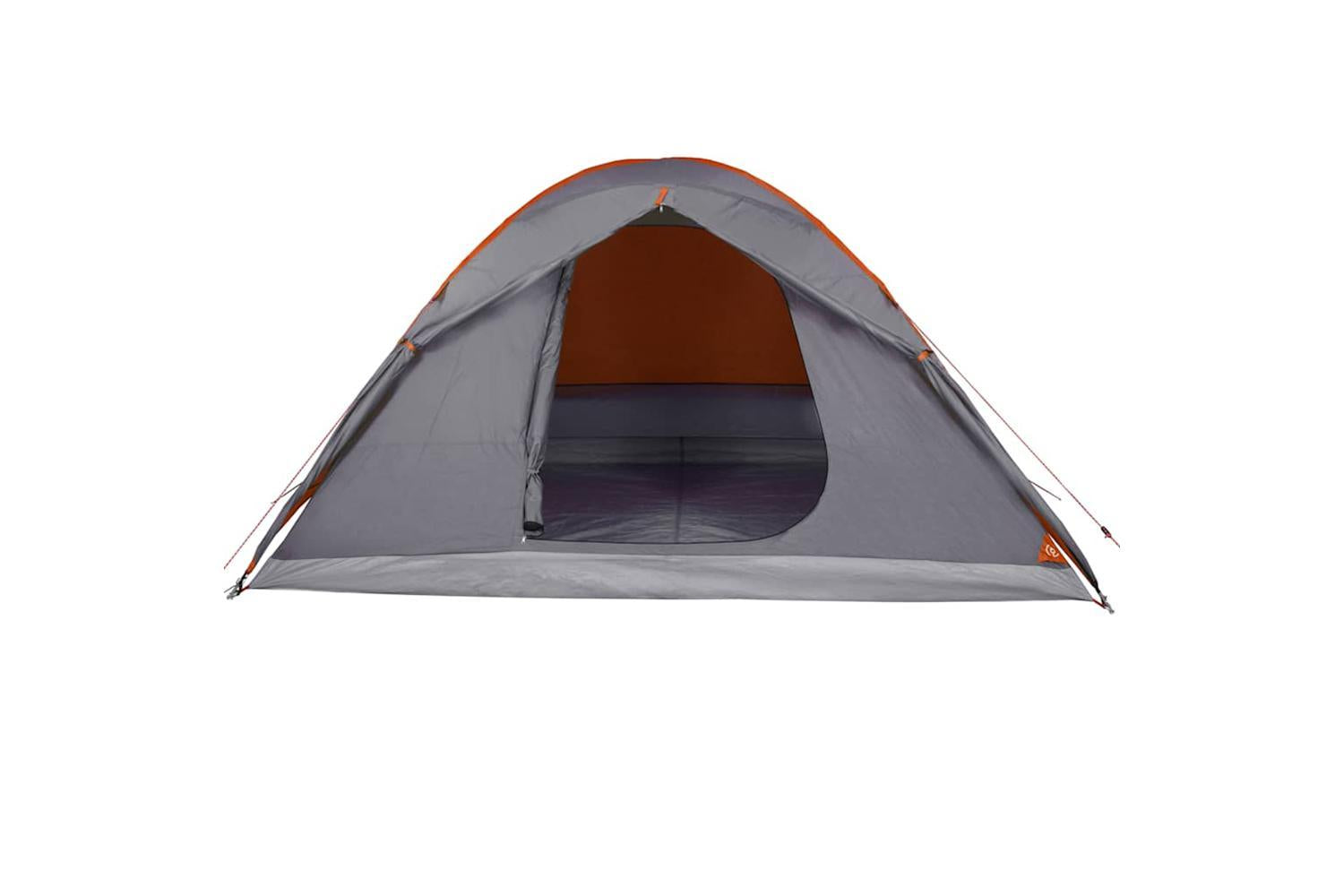 Vidaxl Camping Tent Dome 6-person Orange Waterproof-8