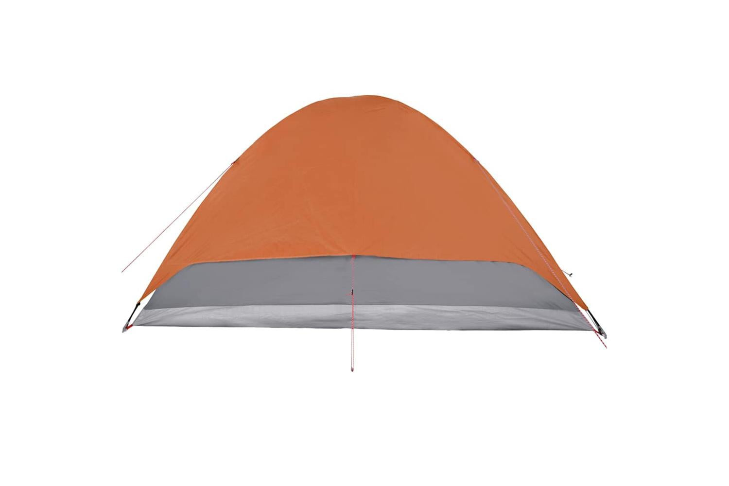 Vidaxl Camping Tent Dome 6-person Orange Waterproof-10