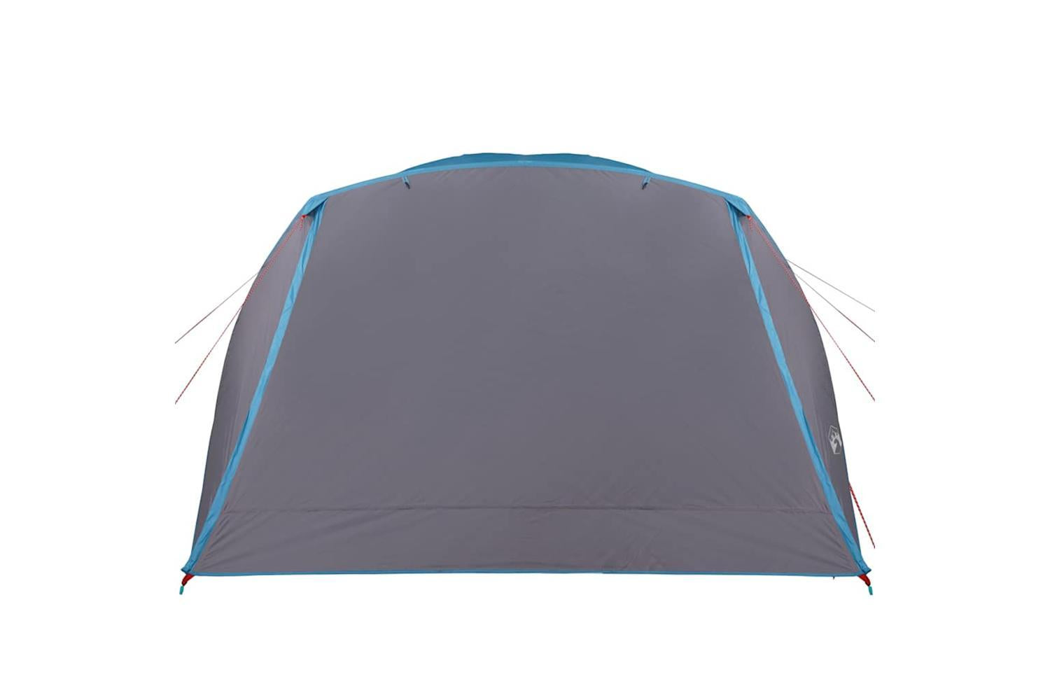 Vidaxl Camping Tent With Porch 4-person Blue Waterproof-6