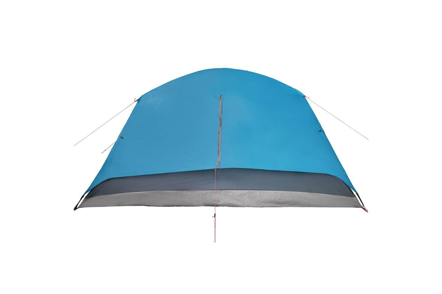 Vidaxl Camping Tent With Porch 4-person Blue Waterproof-10