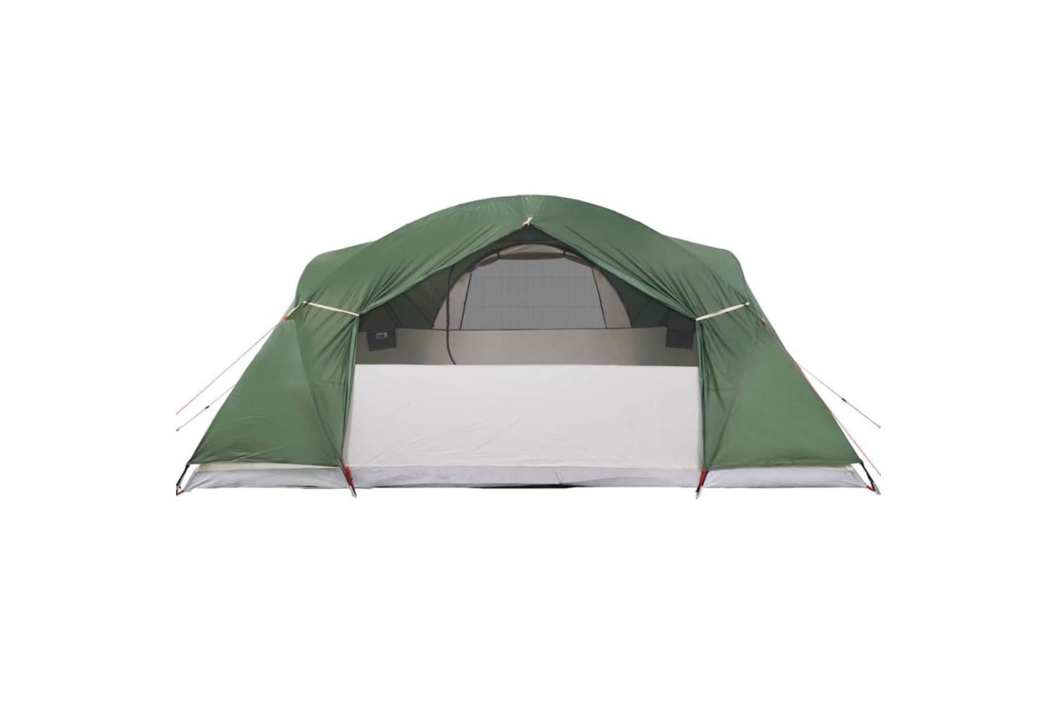 Vidaxl Family Tent Crossvent 8-person Green Waterproof-9