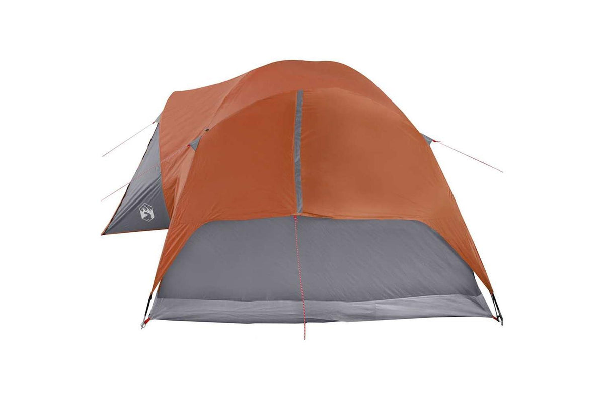 Vidaxl Family Tent Crossvent 8-person Orange Waterproof-8