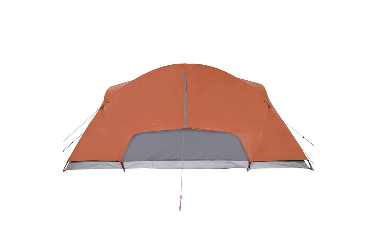 Vidaxl Family Tent Crossvent 8-person Orange Waterproof-10