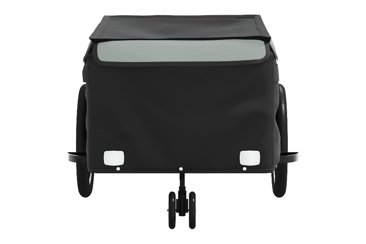 Vidaxl Bike Trailer Black And Grey 45 Kg Iron-6