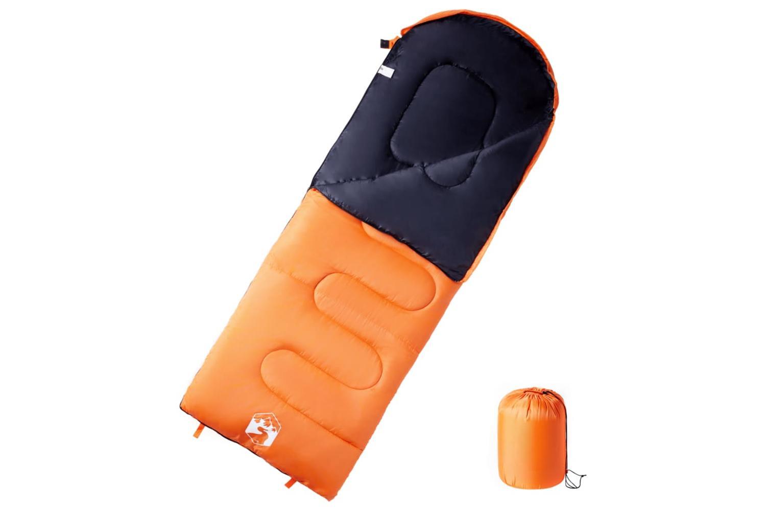 Vidaxl Sleeping Bag For Adults Camping 3-4 Seasons