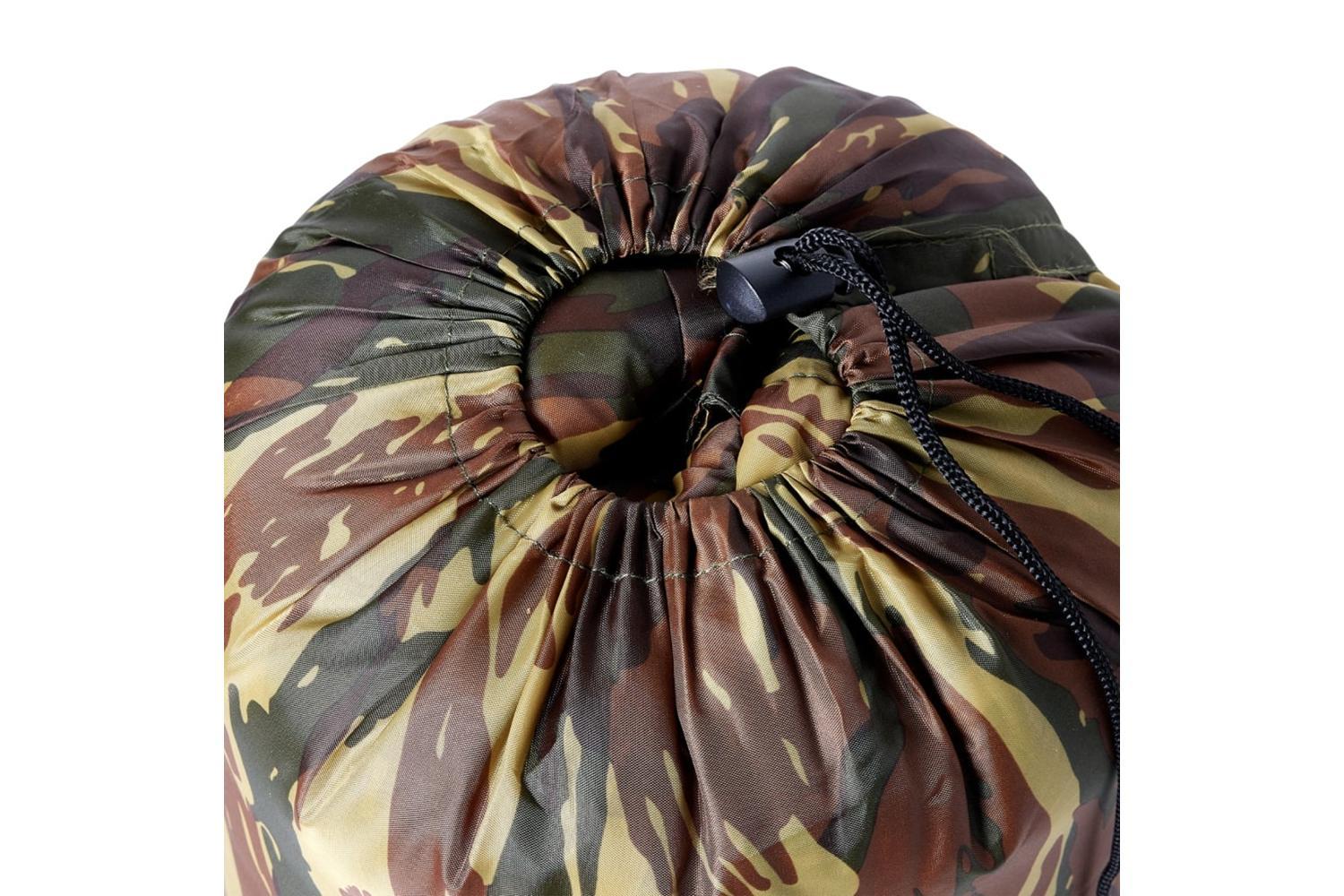 Vidaxl Mummy Sleeping Bag For Adults Camping 3 Seasons-3