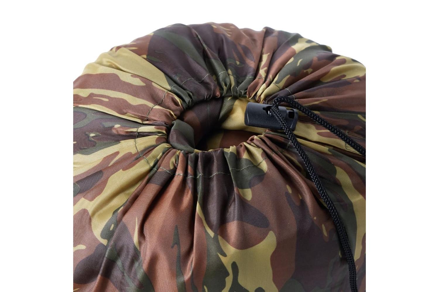 Vidaxl Mummy Sleeping Bag For Adults Camping 3 Seasons-3