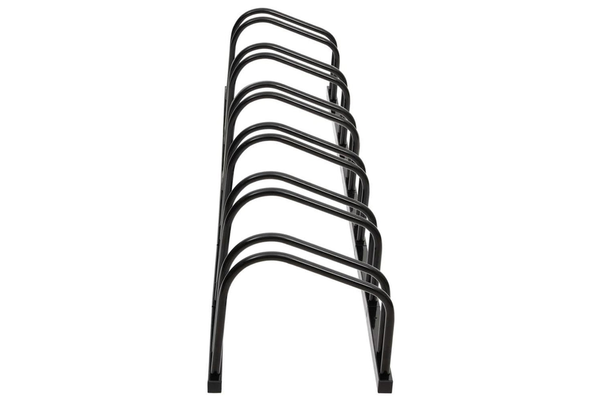 Vidaxl Bike Rack For 6 Bikes Black Steel-3