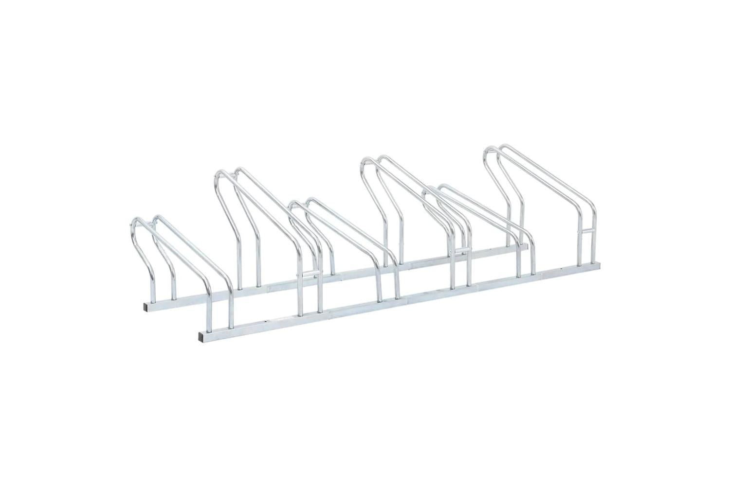 Vidaxl Bicycle Stand For 6 Bikes Floor Freestanding Galvanised Steel