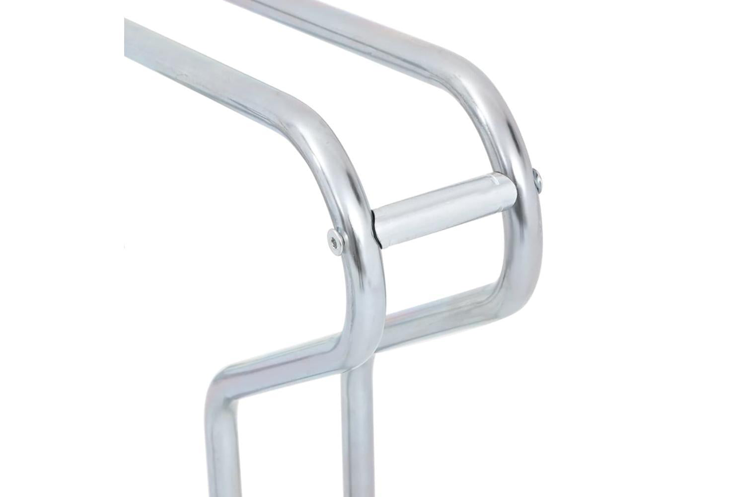 Vidaxl Bicycle Stand For 6 Bikes Floor Freestanding Galvanised Steel-6