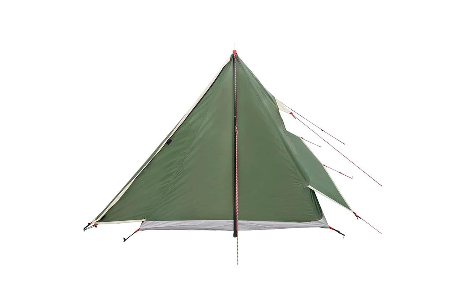 Vidaxl Camping Tent 2-person Green Waterproof-6