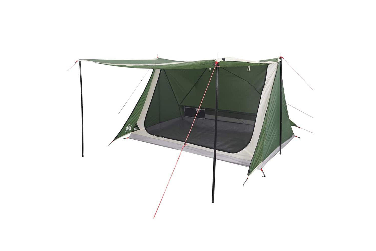 Vidaxl Camping Tent 2-person Green Waterproof-8