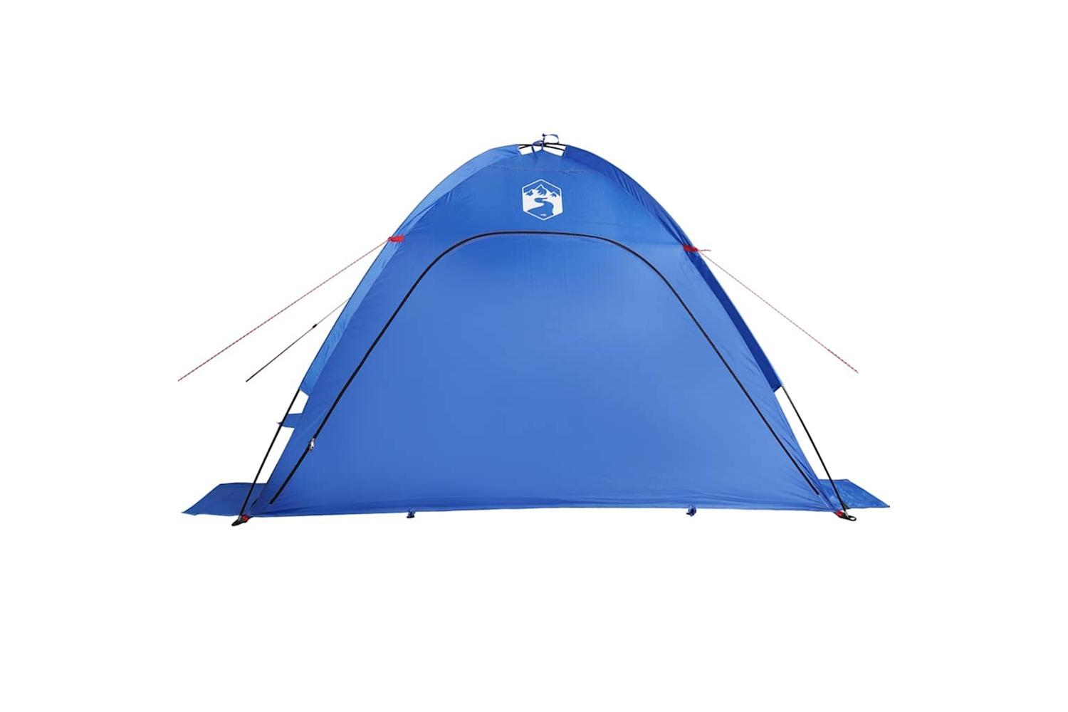 Vidaxl Beach Tent Azure Blue Waterproof-7