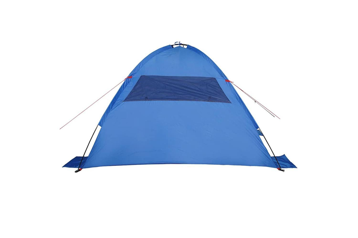 Vidaxl Beach Tent Azure Blue Waterproof-9