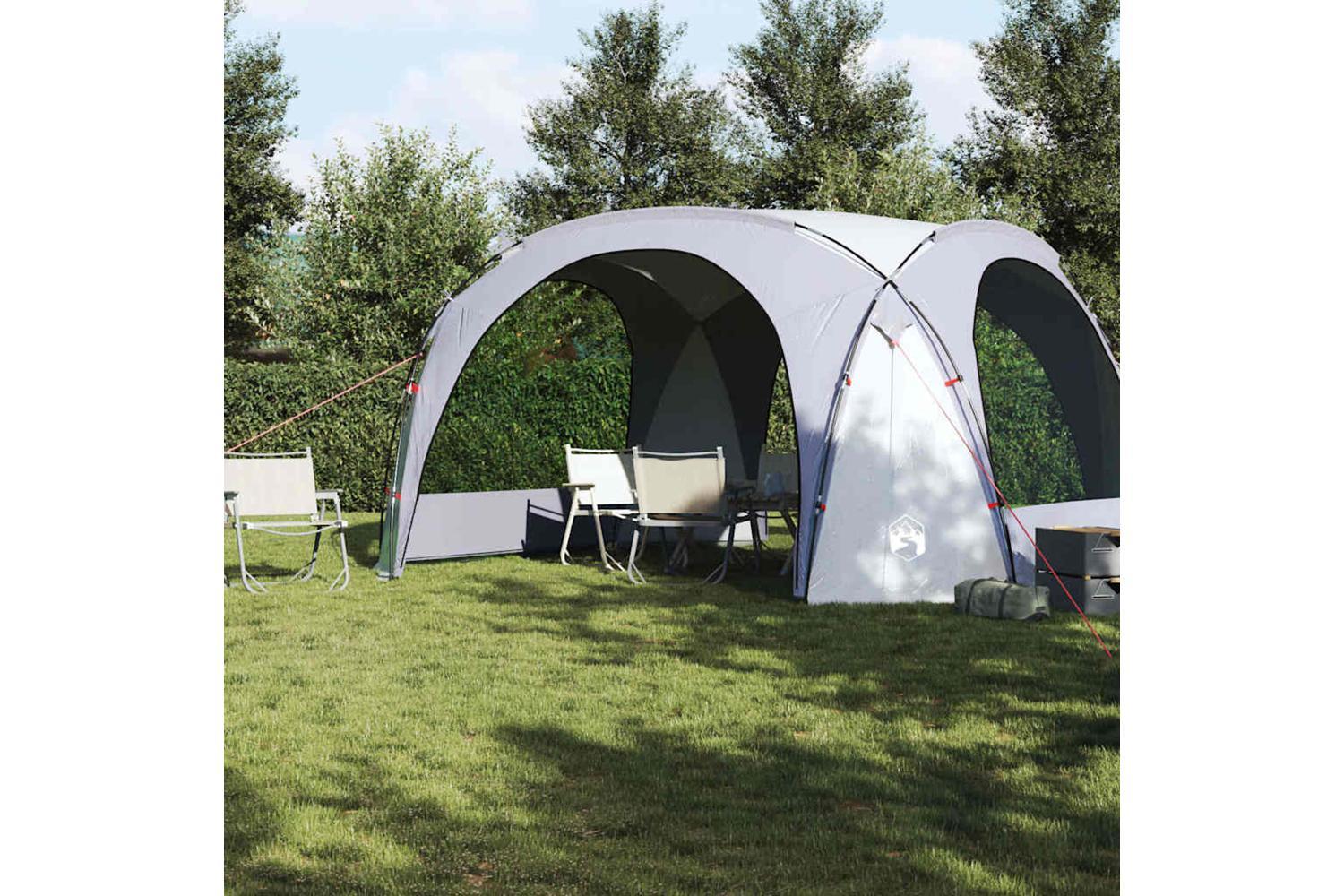 Vidaxl Party Tent White And Grey Waterproof-3