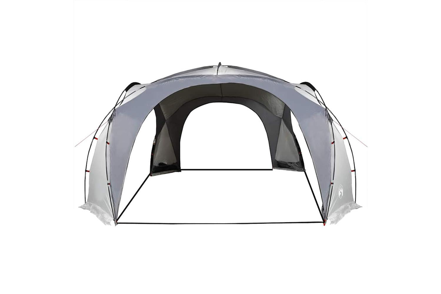 Vidaxl Party Tent White And Grey Waterproof-6