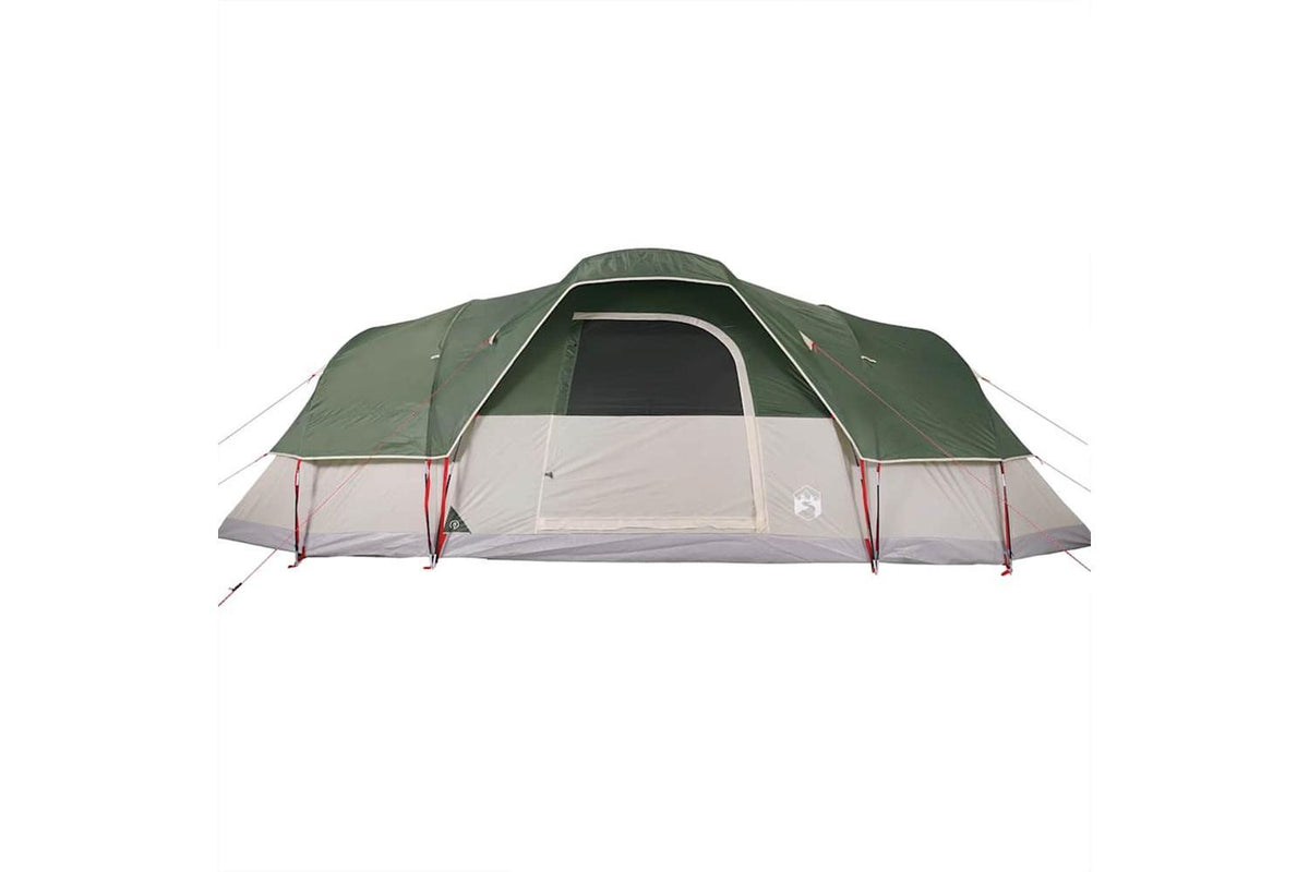Vidaxl Family Tent Dome 11-person Green Waterproof-6