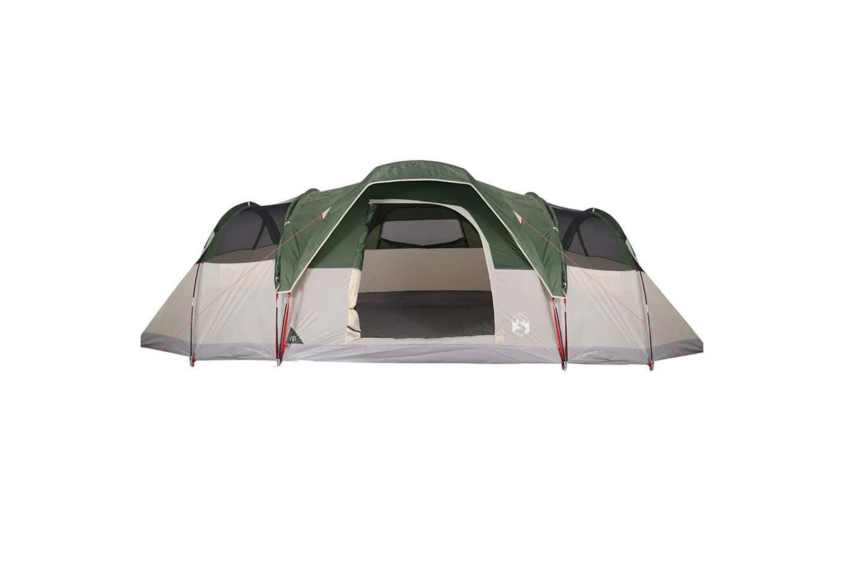 Vidaxl Family Tent Dome 11-person Green Waterproof-7