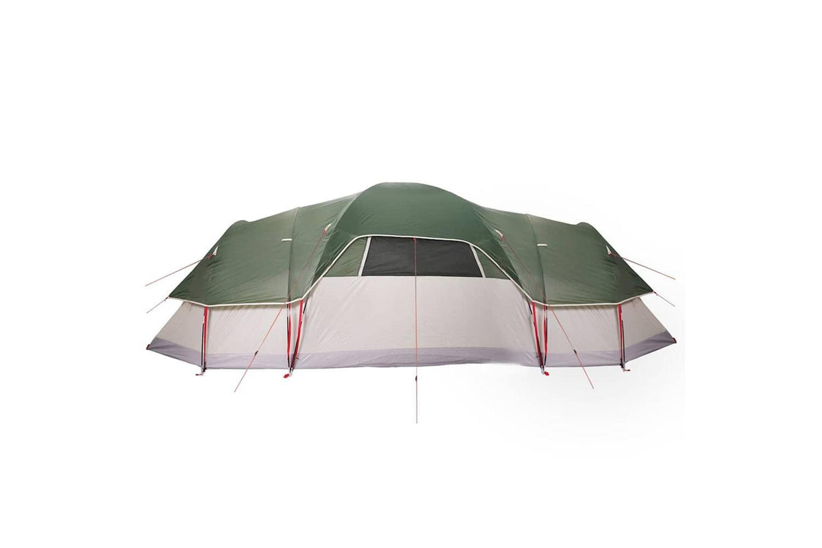 Vidaxl Family Tent Dome 11-person Green Waterproof-9