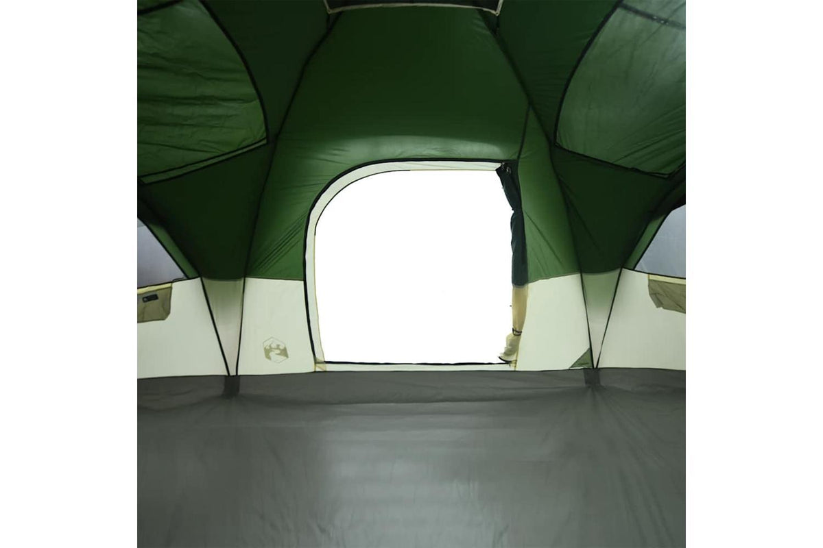 Vidaxl Family Tent Dome 11-person Green Waterproof-10