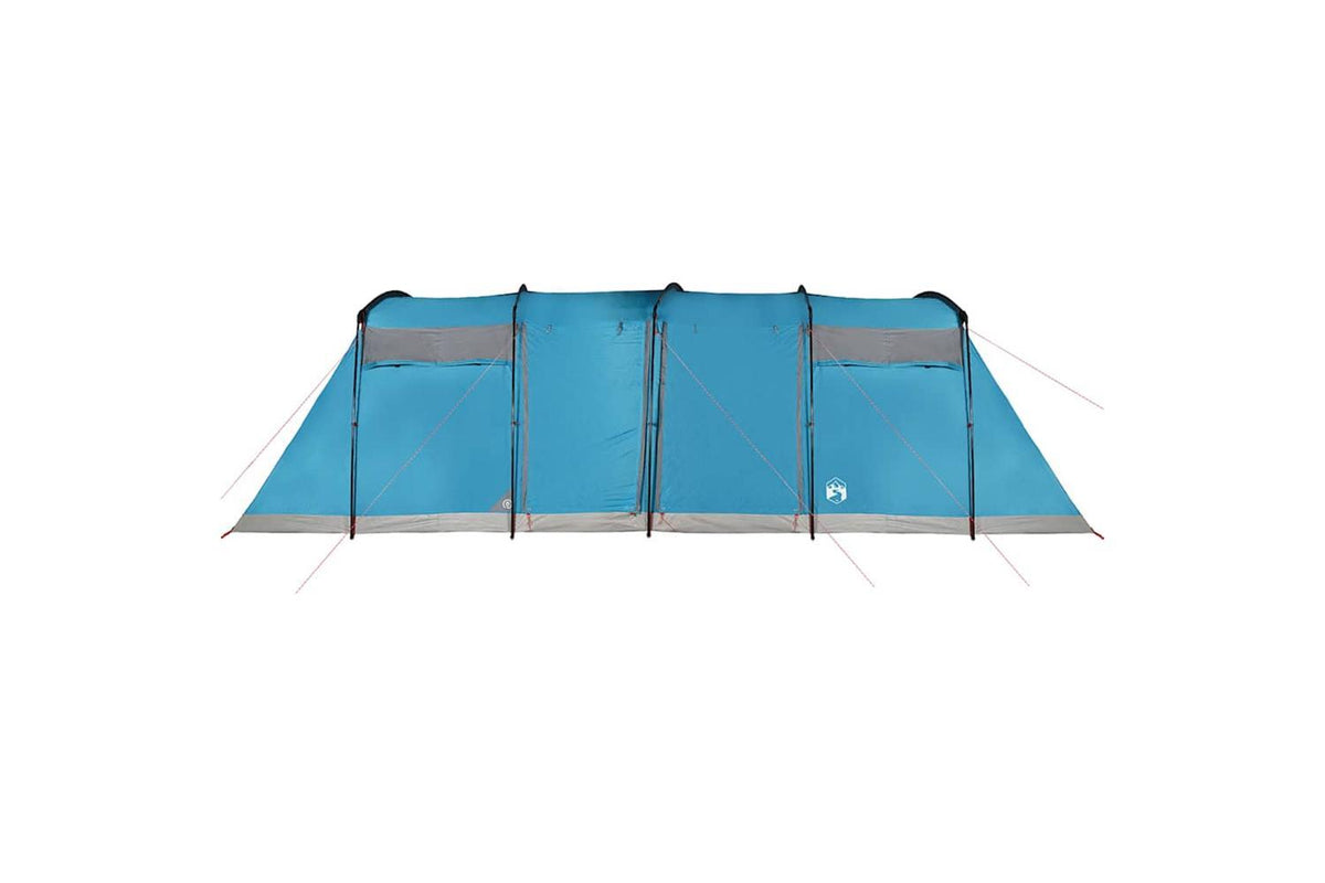 Vidaxl Family Tent Tunnel 8-person Blue Waterproof-6