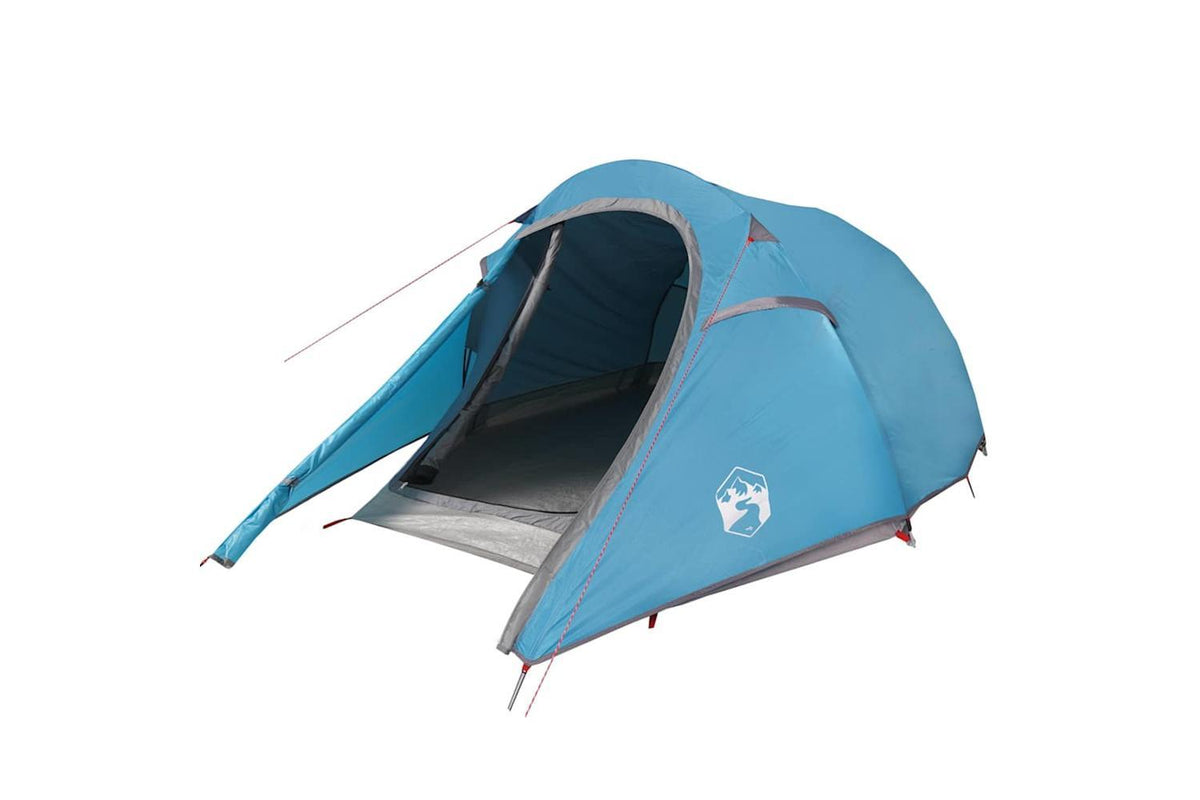 Vidaxl Camping Tent Tunnel 3-person Blue Waterproof-2