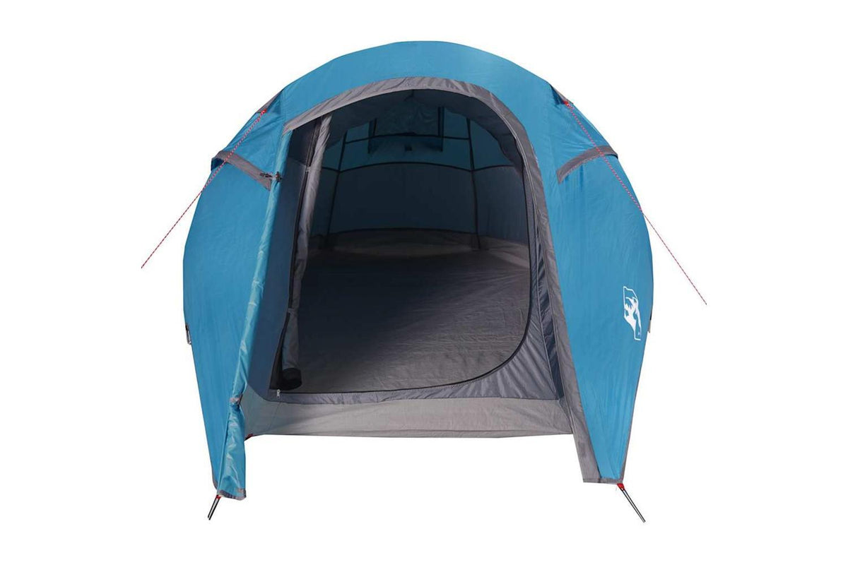 Vidaxl Camping Tent Tunnel 3-person Blue Waterproof-7