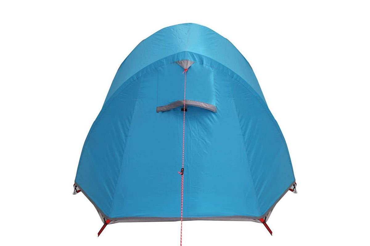 Vidaxl Camping Tent Tunnel 3-person Blue Waterproof-10