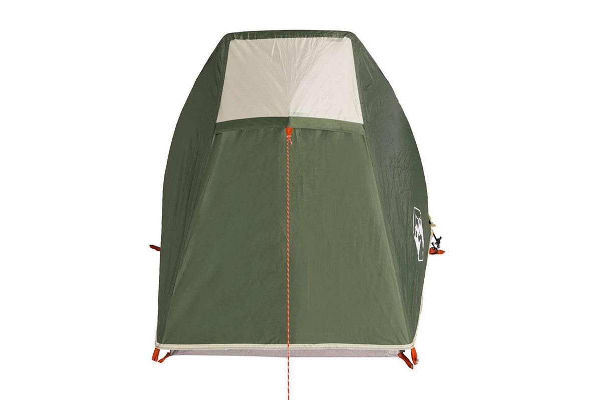 Vidaxl Camping Tent Tunnel 1-person Green Waterproof-8