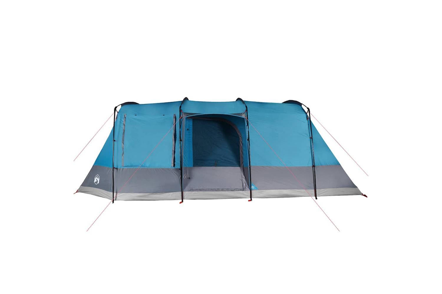 Vidaxl Camping Tent Tunnel 4-person Blue Waterproof-7