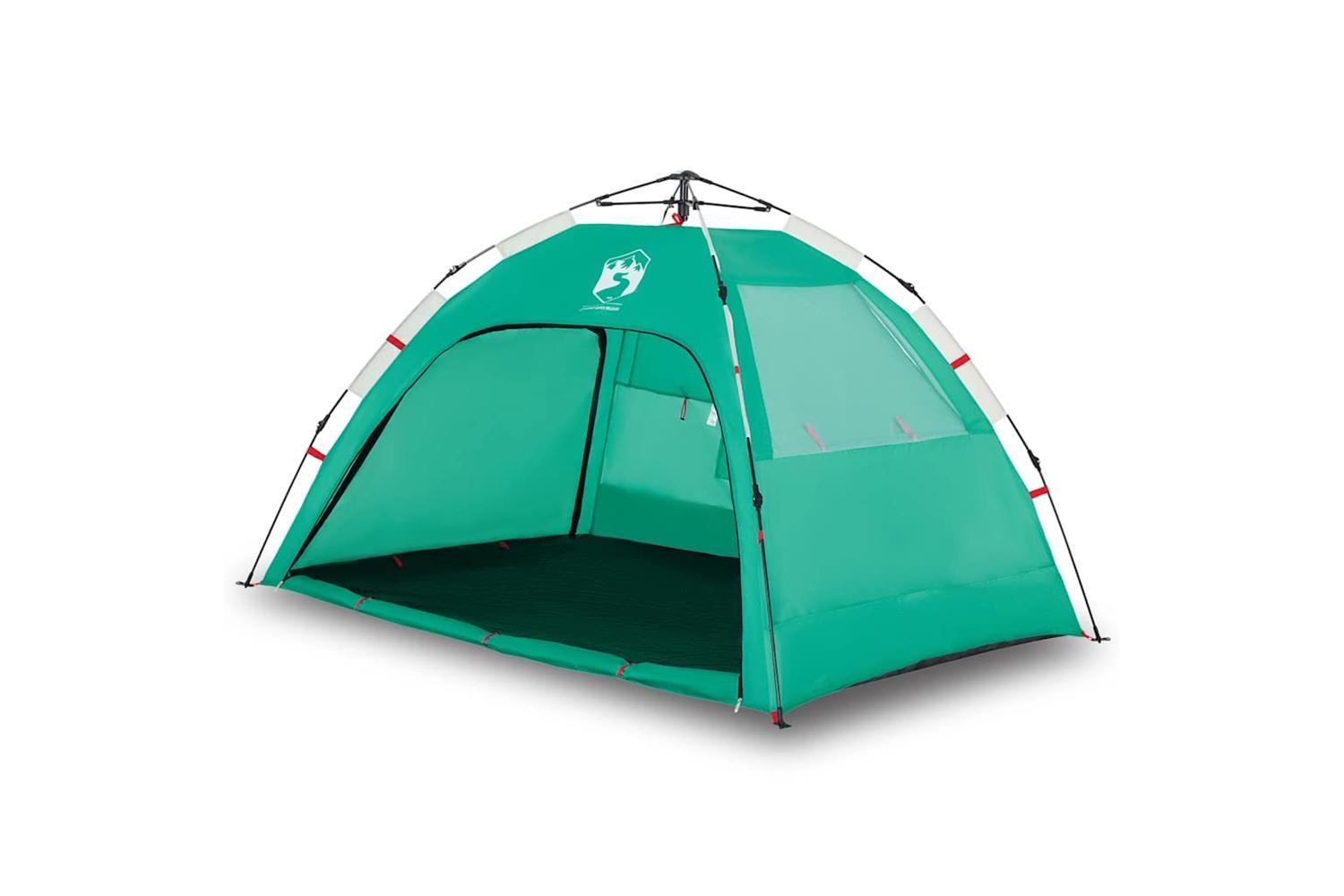 Vidaxl Beach Tent 2-person Sea Green Quick Release Waterproof-2