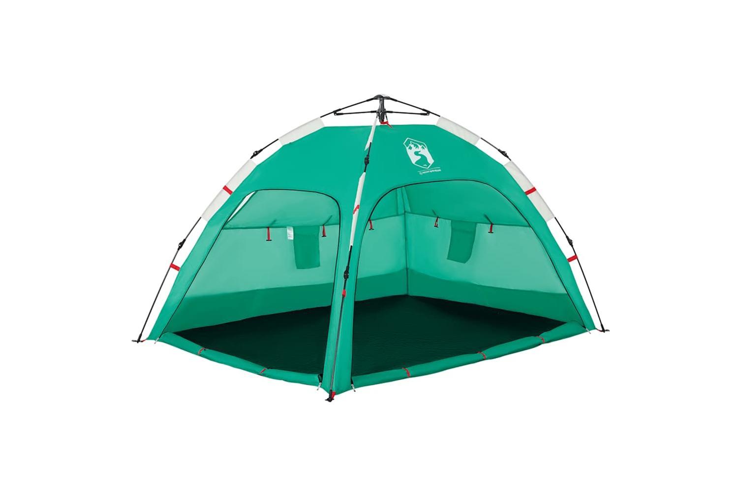 Vidaxl Beach Tent 2-person Sea Green Quick Release Waterproof-5