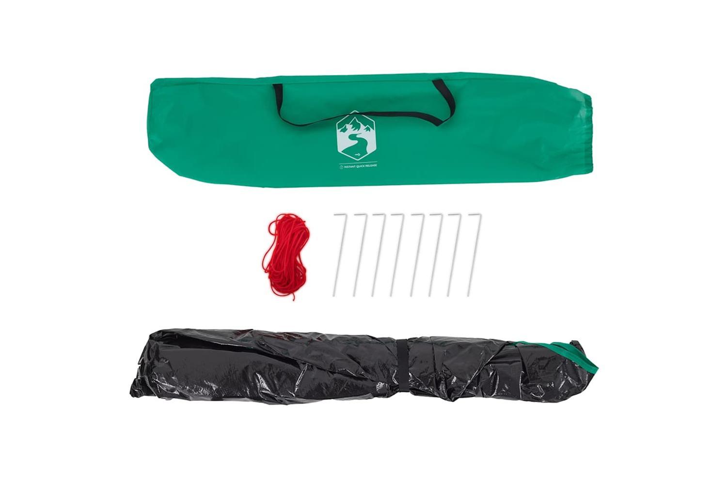 Vidaxl Beach Tent 2-person Sea Green Quick Release Waterproof-10