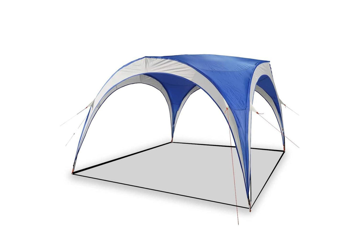 Vidaxl Party Tent Blue Waterproof-4