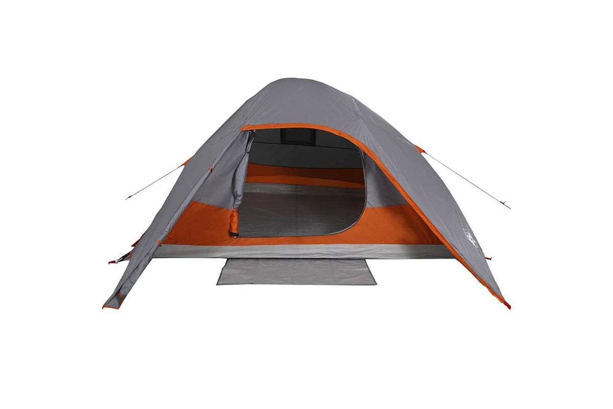 Vidaxl Family Tent Dome 6-person Grey Waterproof-7