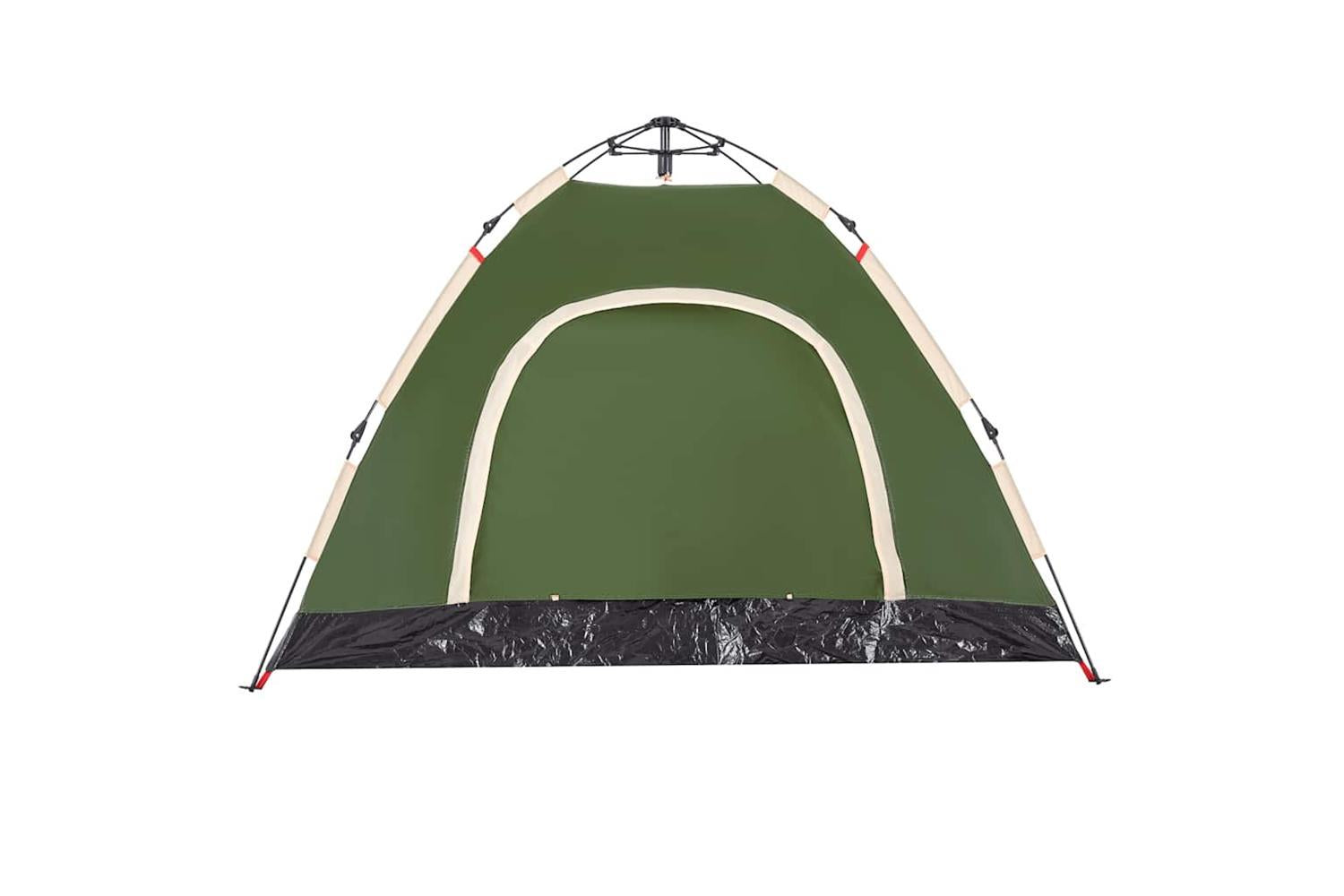 Vidaxl Camping Tent 3-person Green Quick Release-9