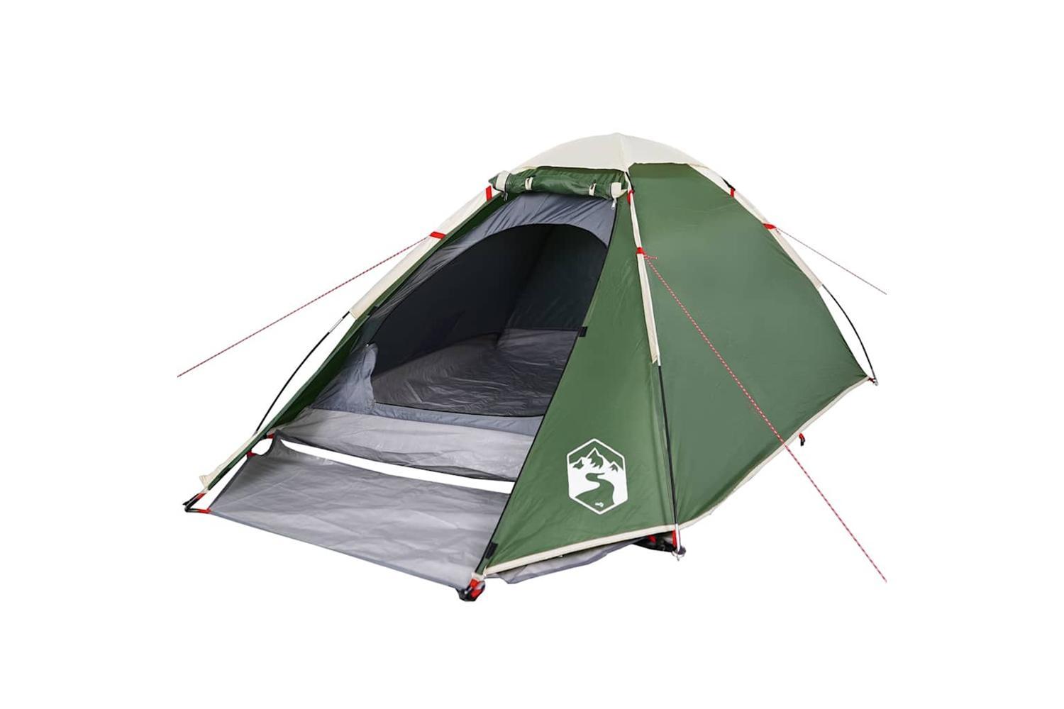 Vidaxl Camping Tent Dome 2-person Green Waterproof-3