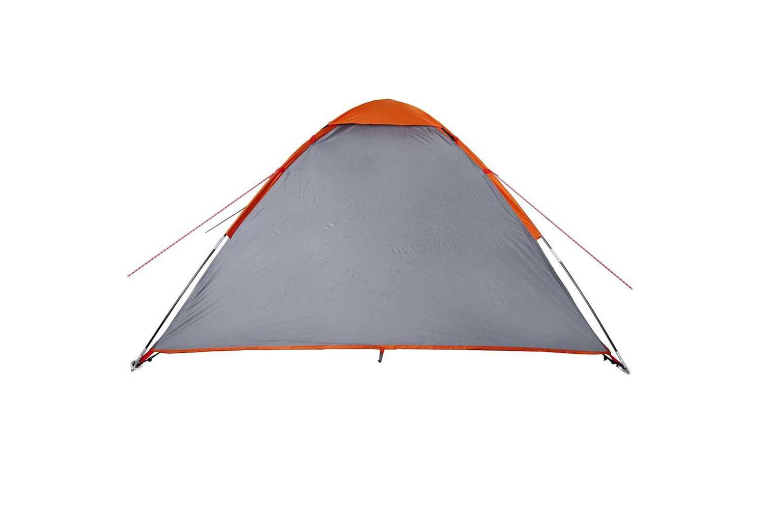Vidaxl Camping Tent Dome 2-person Grey And Orange Waterproof-10